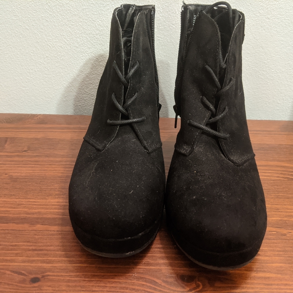 Target Merona Wedge Booties - Picture 2 of 6